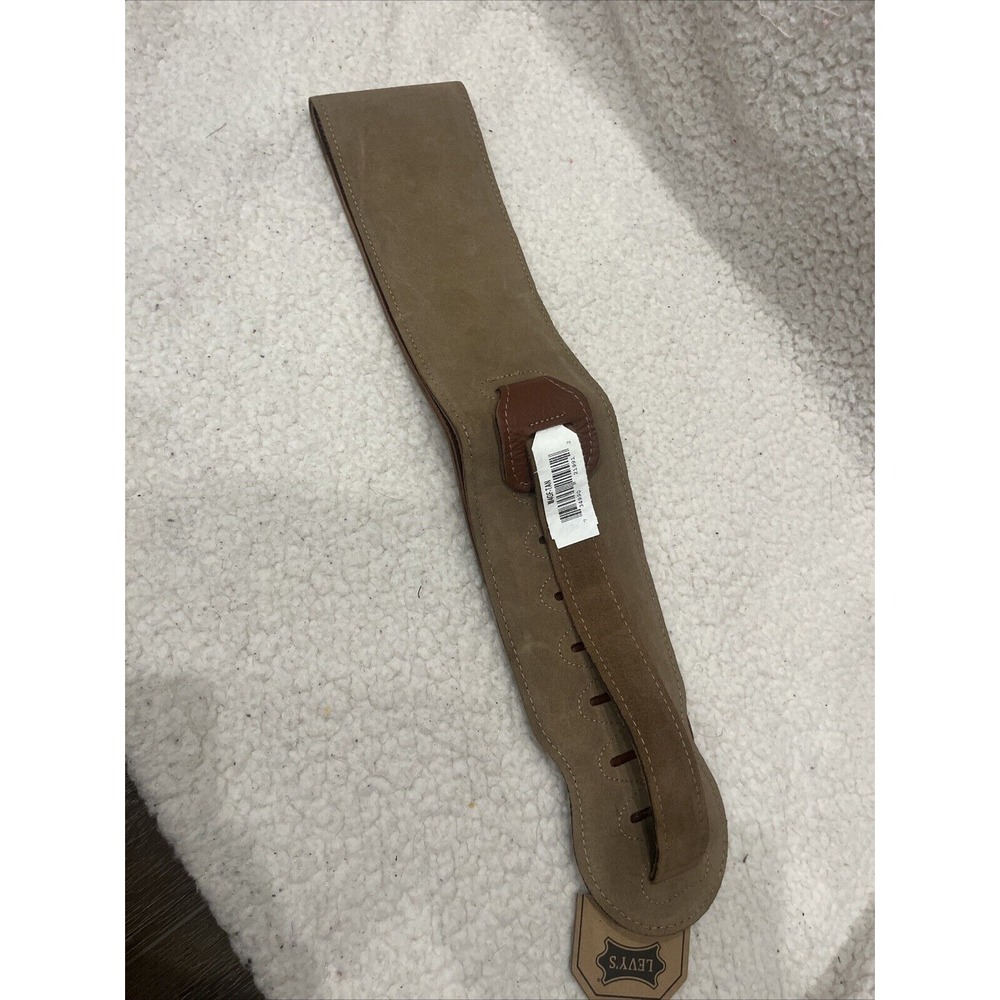 Levy's Leather‎ Bass Guitar Strap-Tan - Brand New - Picture 5 of 7